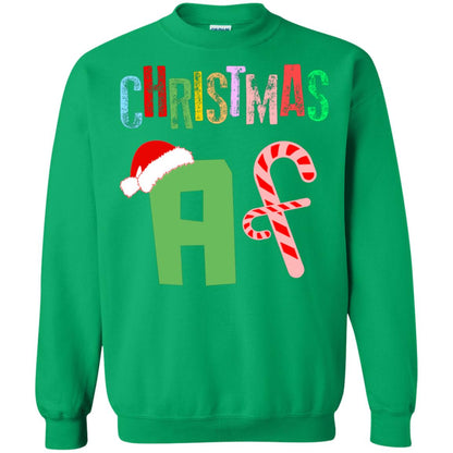 Chrismas Af X-mas Gift Shirt For Mens Or Womens Irish Green