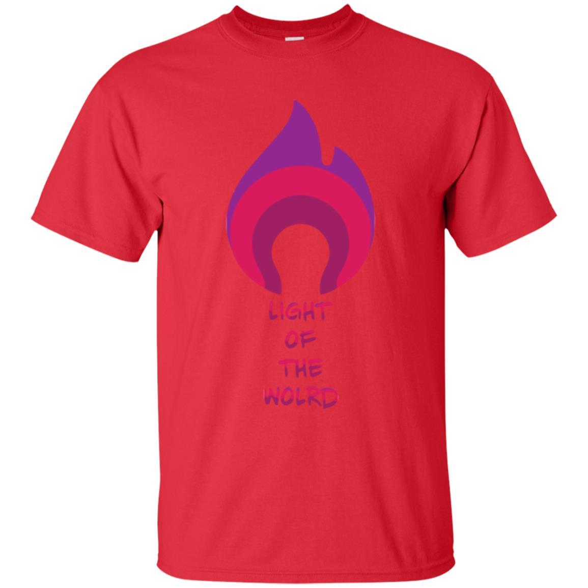 Music T-shirt Light Of The World Red