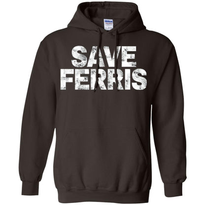 Movie T-shirt Save Ferris 80s Dark Chocolate