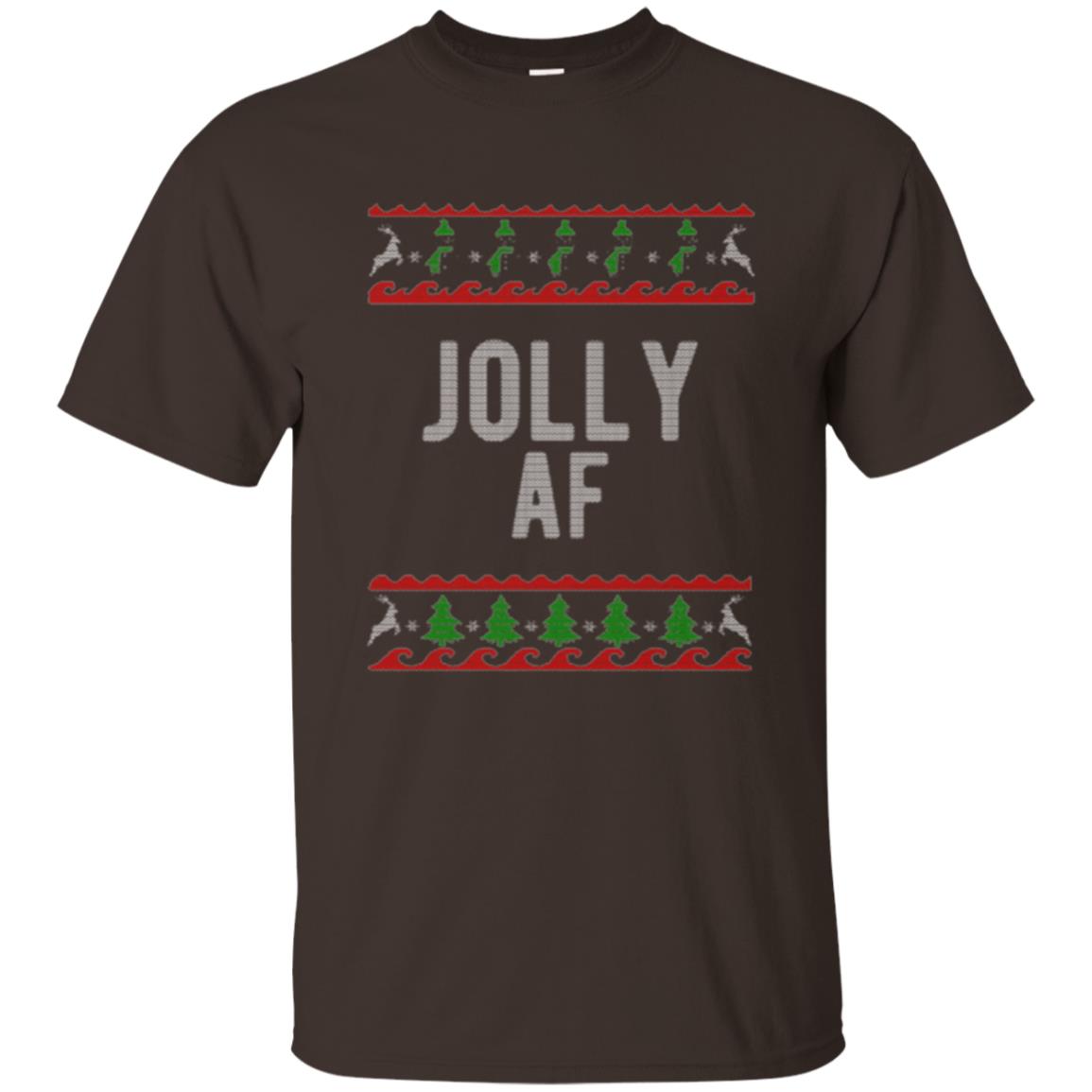 Cool Jolly Af T-shirt Dark Chocolate