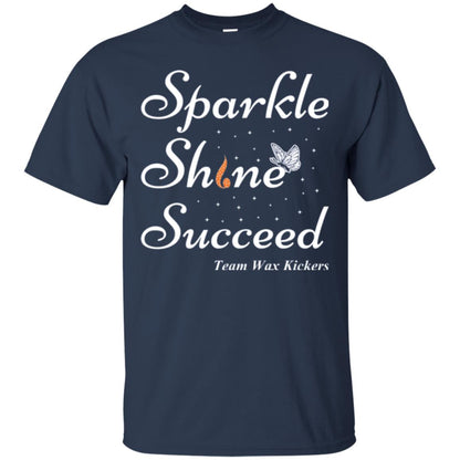 Sparkle Shine Succeed T-shirt Navy