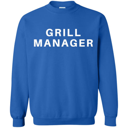 Cooking T-shirt Grill Manager Royal