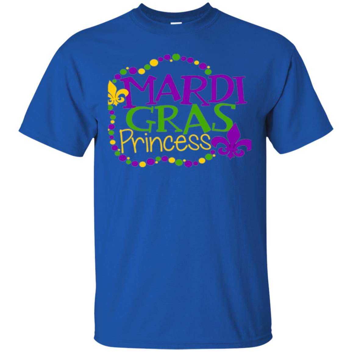 Mardi Gras Princess T-shirt Royal