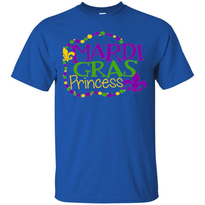 Mardi Gras Princess T-shirt Royal