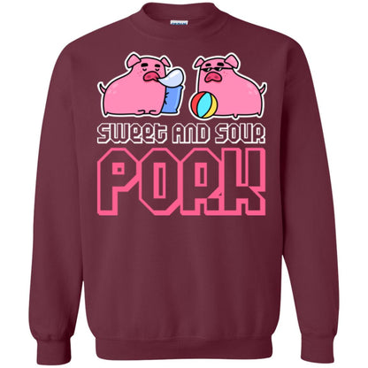 Food Lover T-shirt Sweet And Sour Pork Maroon