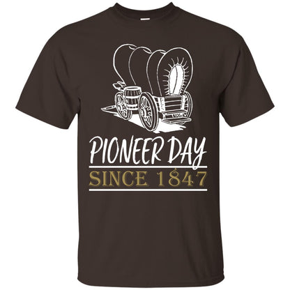 Pioneer Day Since 1847 Shirt Dark Chocolate