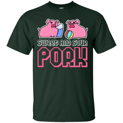 Food Lover T-shirt Sweet And Sour Pork Forest