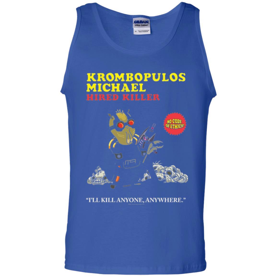 Film T-shirt Krombopulos Michael Hired Killer Royal