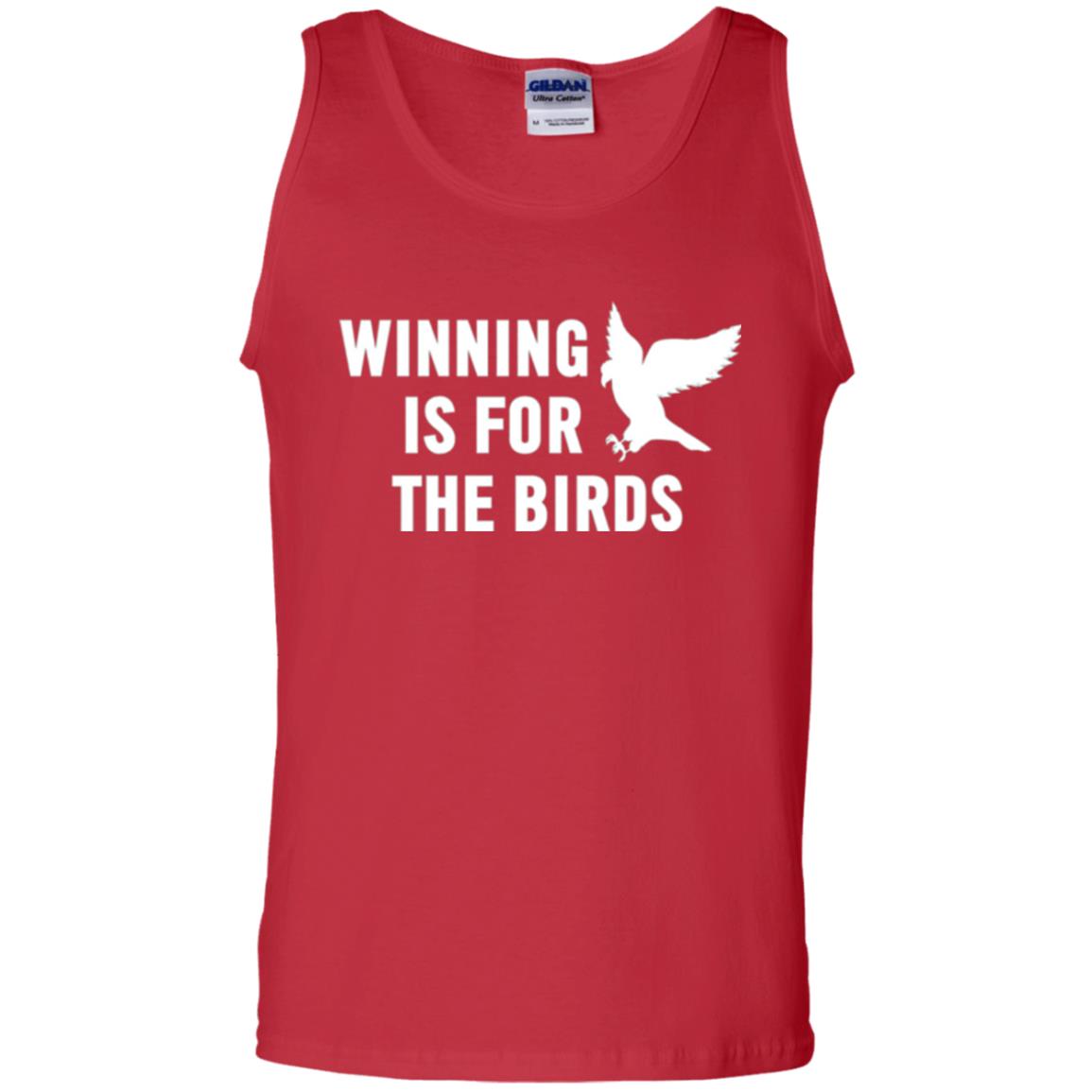 Winning Is For The Birds Eagle Mascot T-shirt Red