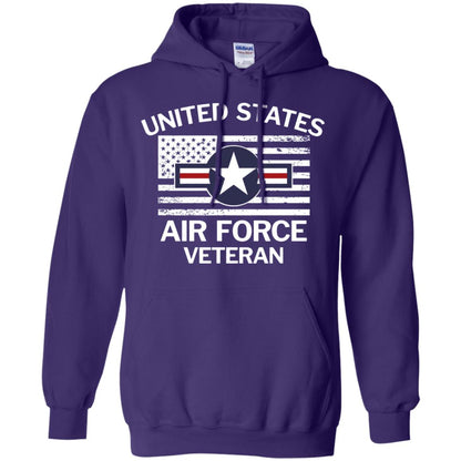 United States Air Force Veteran T-shirt Purple