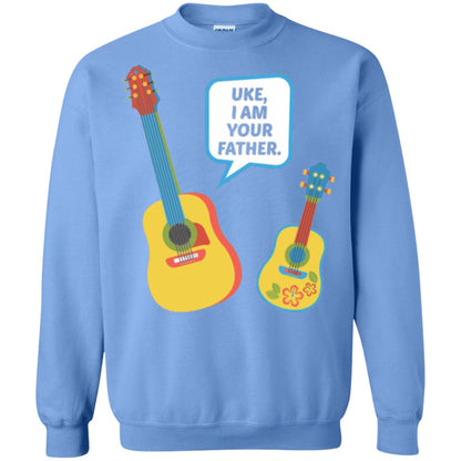 Ukulele Lovers T-shirt Uke I Am Your Father Carolina Blue