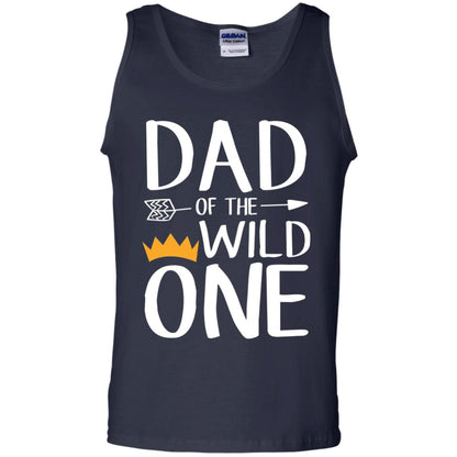 Dad Of The Wild One Thing 1st Birthday Shirt Navy