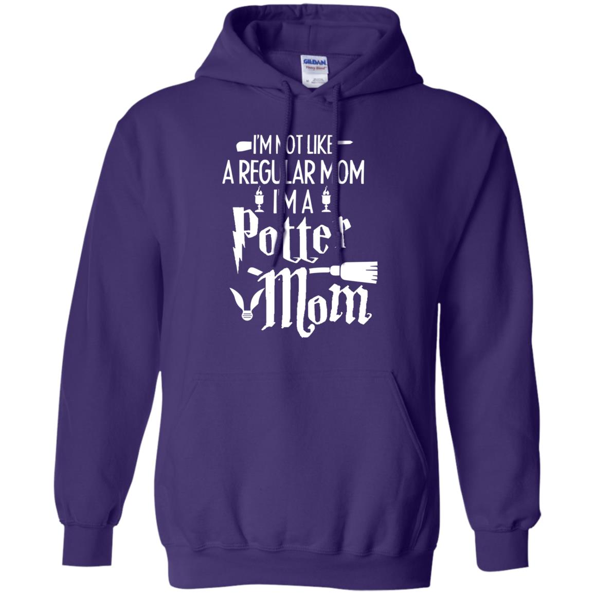 I'm Not Like A Regular Mom, I'm A Potter Mom Harry Potter Fan Shirt Purple
