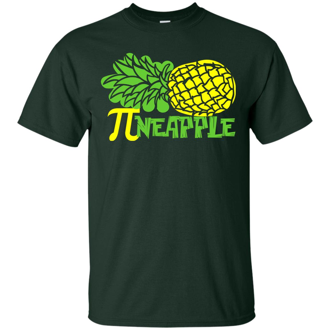 Cool Pineapple Gift Shirt For Pi Day Forest