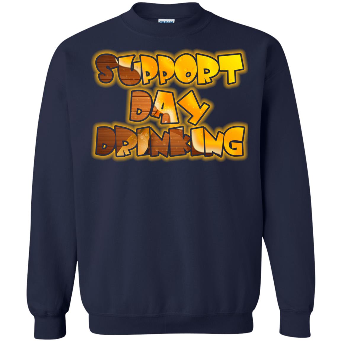 Saint Patrick's Day T-shirt Support Day Drinking Navy