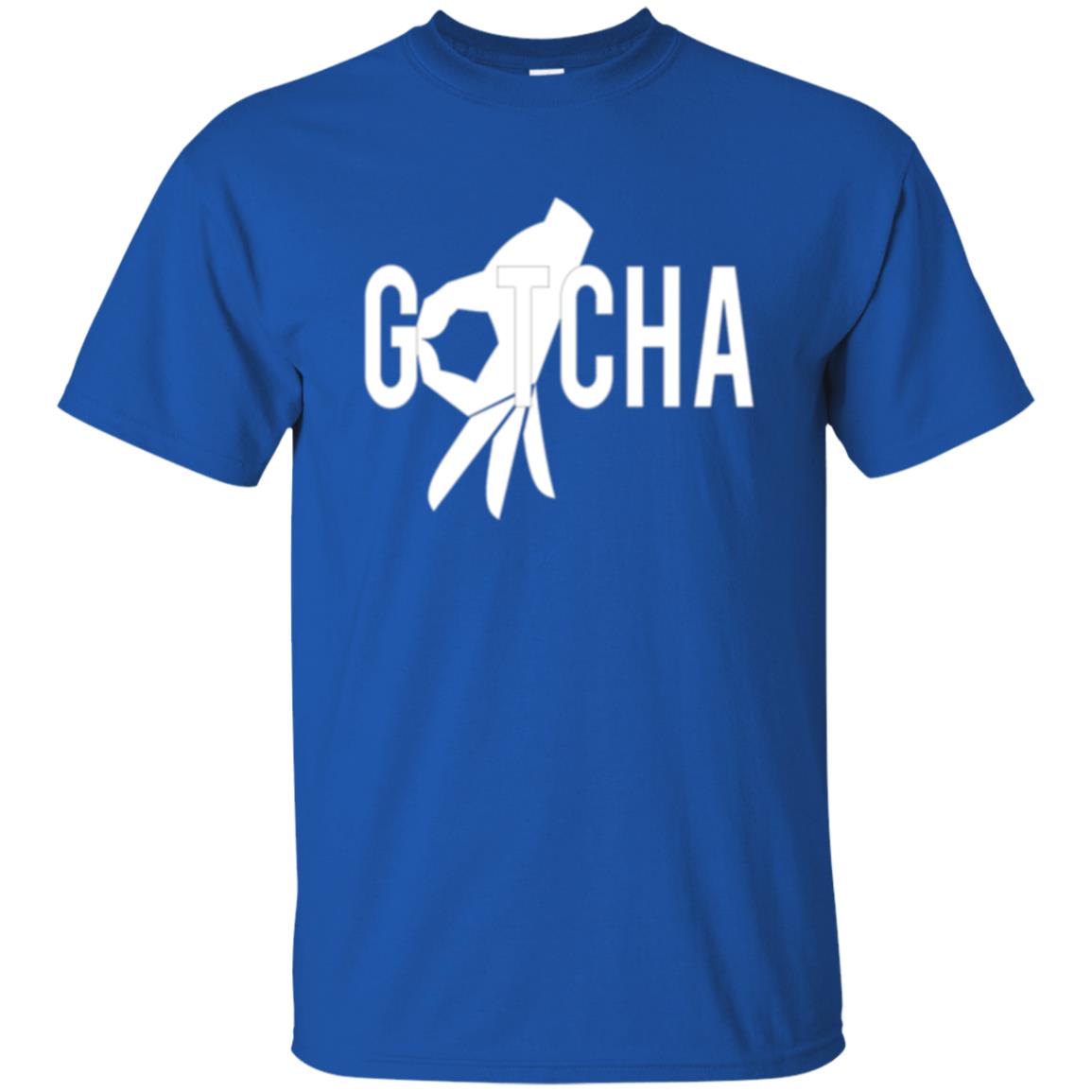 Gotcha Finger Circle Game T-shirt Royal