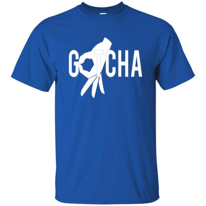 Gotcha Finger Circle Game T-shirt Royal