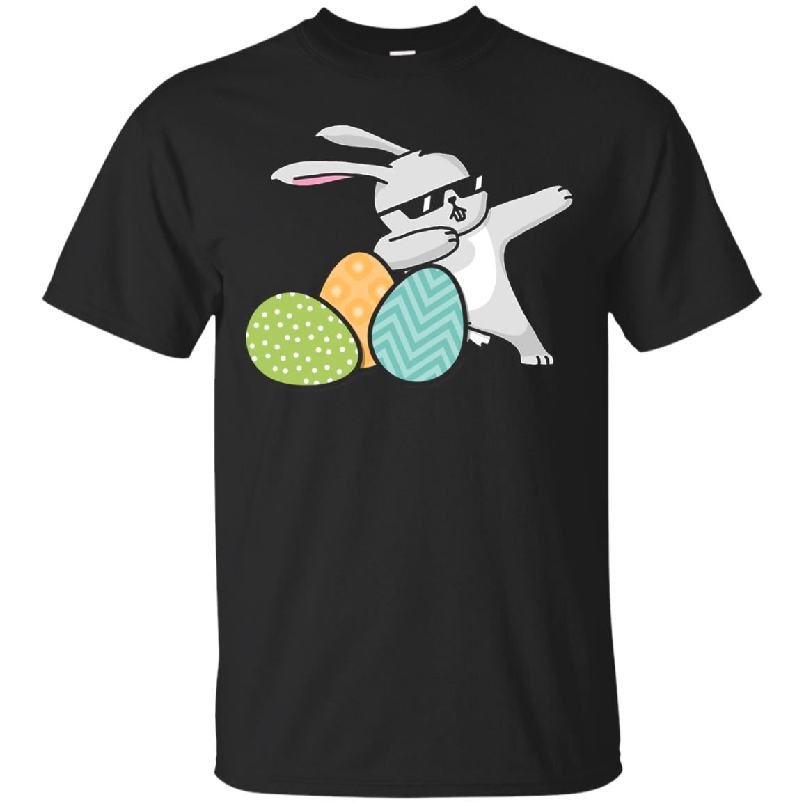 Easter Bunny Dabbing Gift Shirt For Dabbing Lover Black