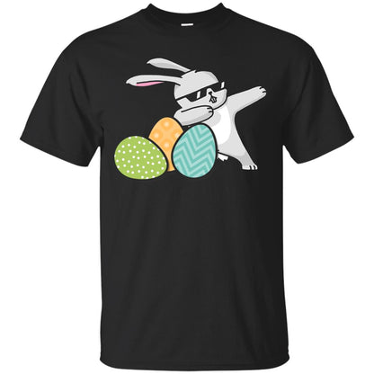 Easter Bunny Dabbing Gift Shirt For Dabbing Lover Black