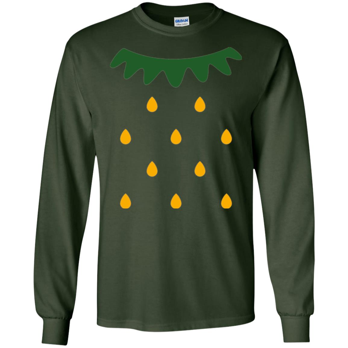Fruit Salad Matching Set Strawberry Lover T-shirt Forest Green