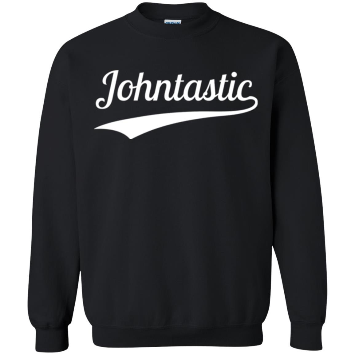 Funny John T-shirt Johntastic Black