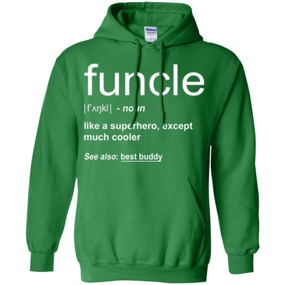 Funny Uncle T-shirt Funcle Irish Green