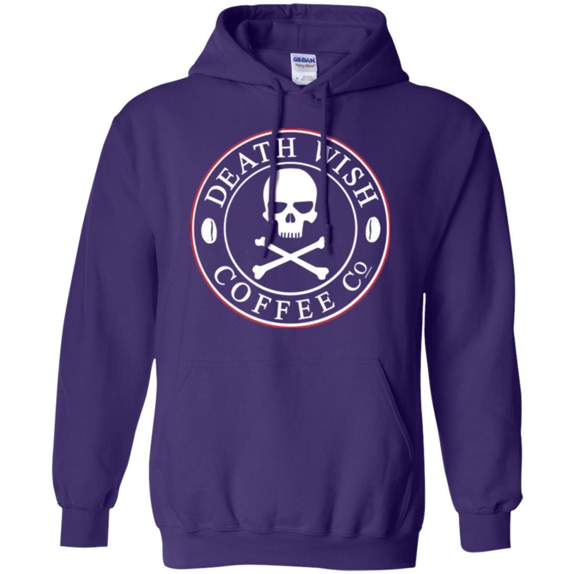 Death Wish Coffee Logo T-shirt Purple