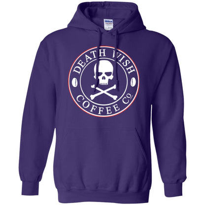 Death Wish Coffee Logo T-shirt Purple