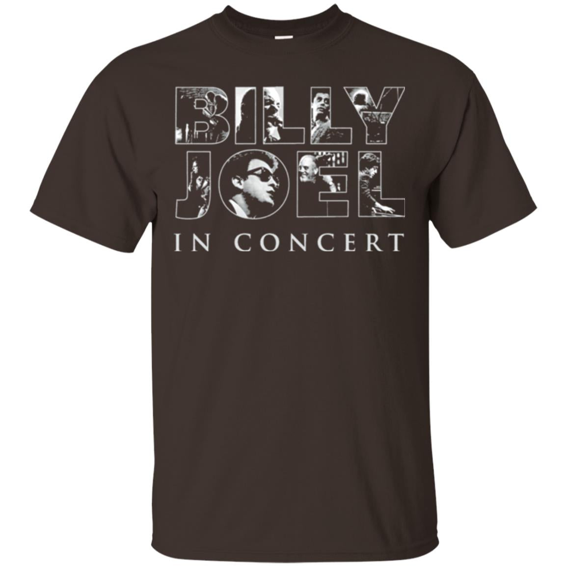 Artist T-shirt Billy Joel In Concert Dark Chocolate