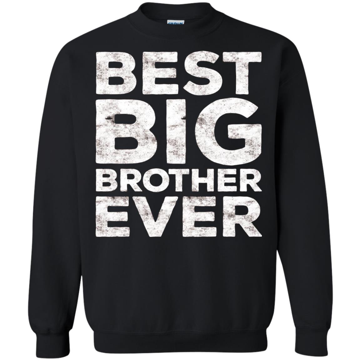 Best Big Brother Ever Family T-shirt Black