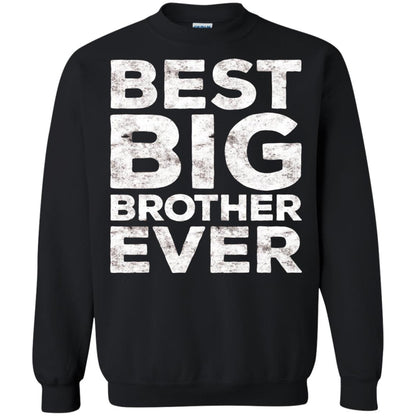 Best Big Brother Ever Family T-shirt Black