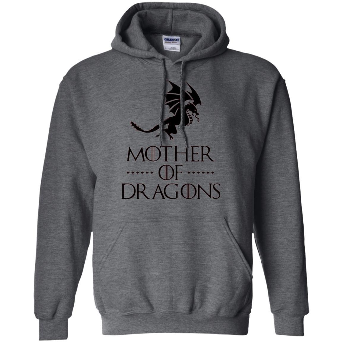 Throne Dragon T-shirt Mother Of Dragons Game Dark Heather