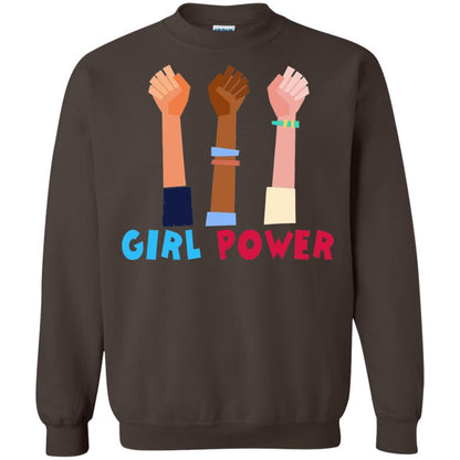 Great Feminist T-shirt Girl Power Dark Chocolate