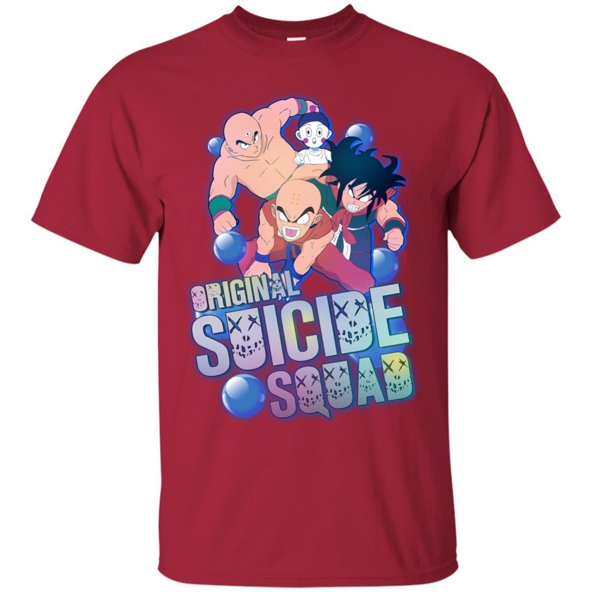 Original Suicide Squad Shirt Cardinal