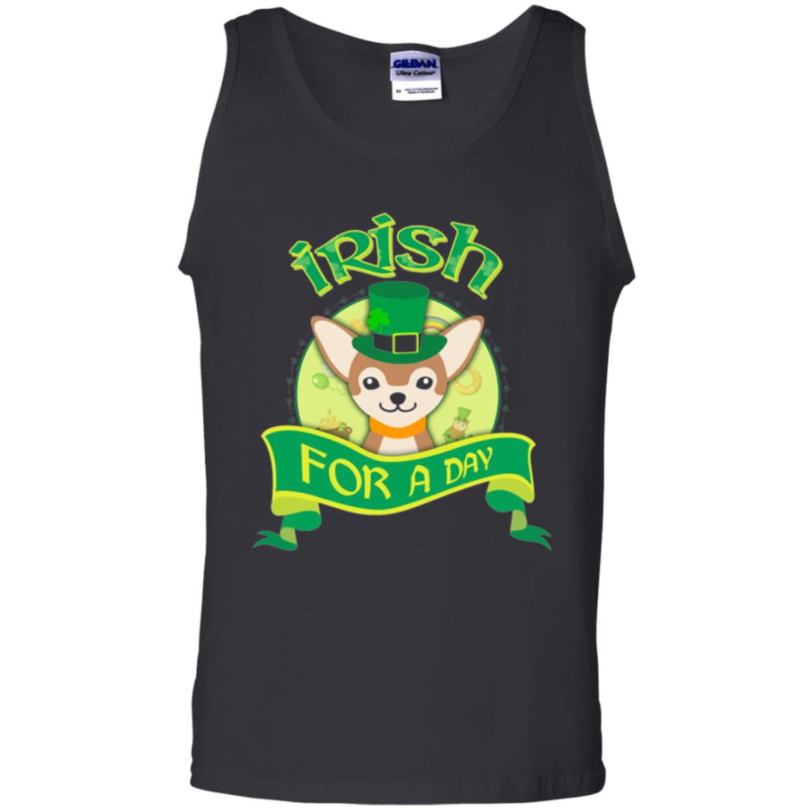 Saint Patrick_s Day T-shirt Amazing I_m Irish Chihuahua Black