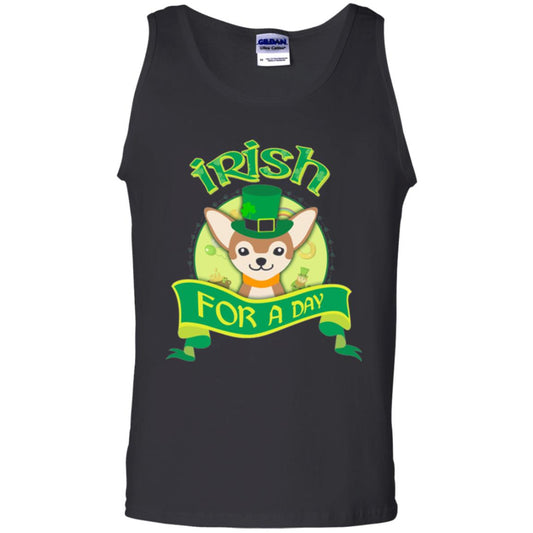 Saint Patrick_s Day T-shirt Amazing I_m Irish Chihuahua Black
