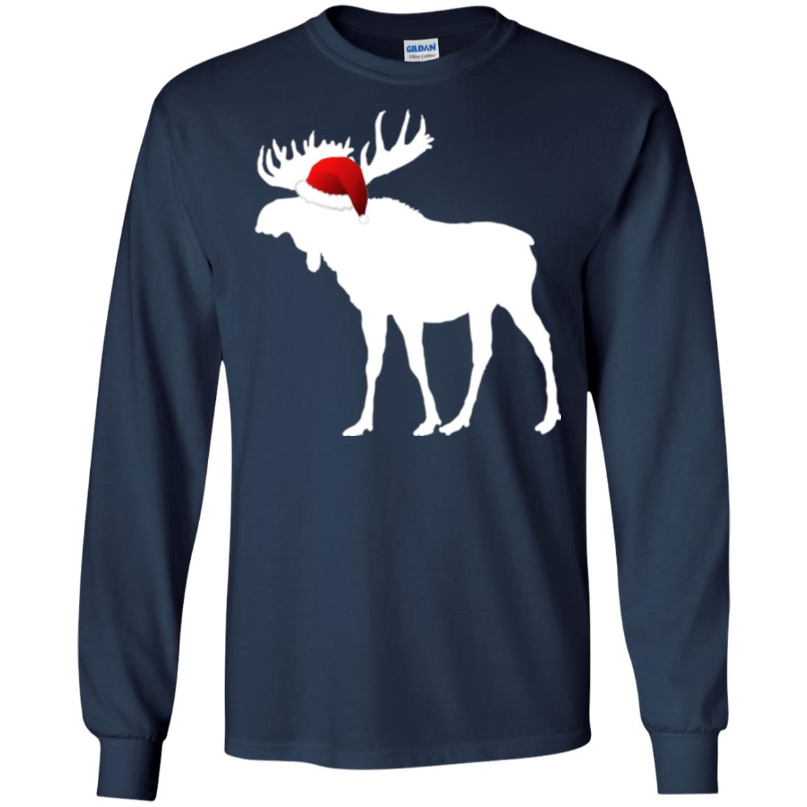 Christmas T-shirt Reindeer Navy
