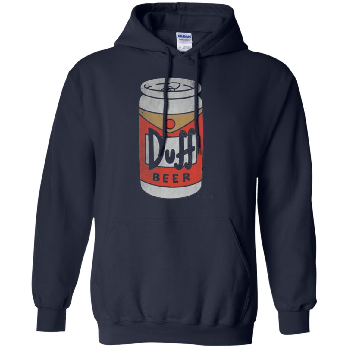 Iconic Brew T-shirt The Simpsons Duff Beer Navy