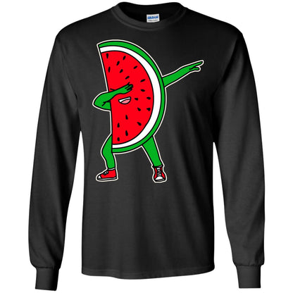 Dabbing Watermelon Shirt Black