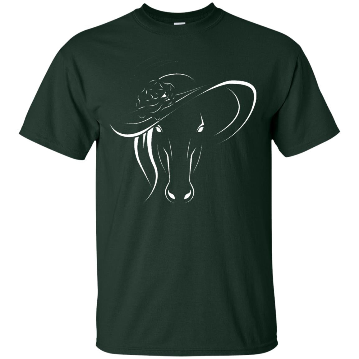 Derby Horse In Derby Womens Hat Derby Shirt Forest