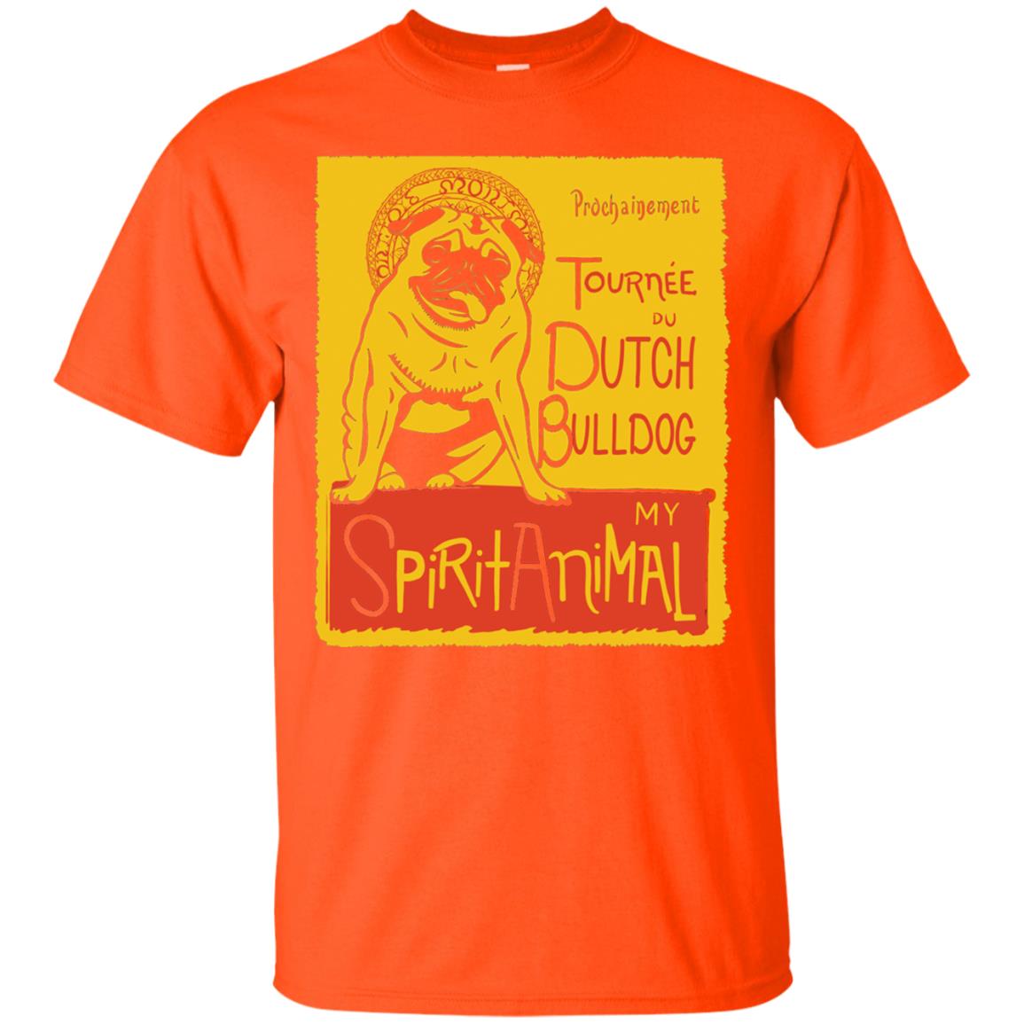 Dutch Bulldog My Spirit Animal T-shirt Orange