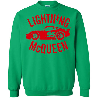Pixar Cars Lightning 95 Mcqueen Vintage Graphic T-shirt Irish Green