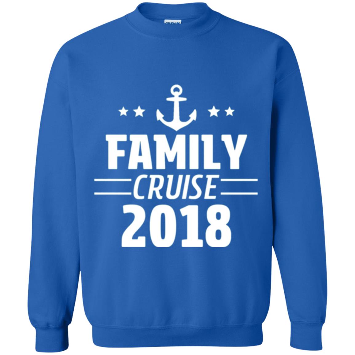 Family Cruise Vacation 2018 T-shirt Royal