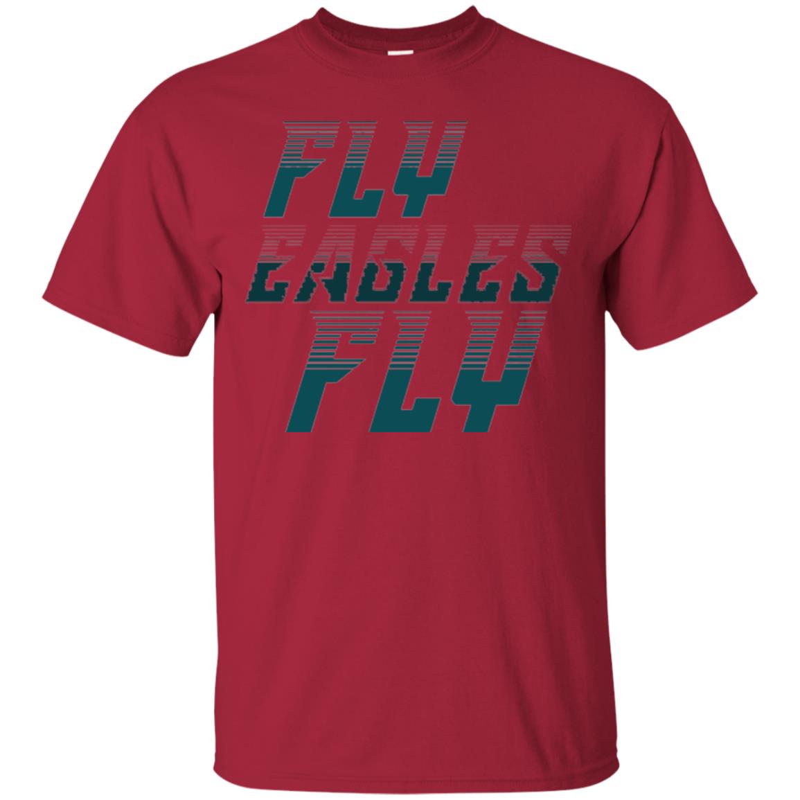 Football Lover T-shirt Fly Eagles Fly Cardinal
