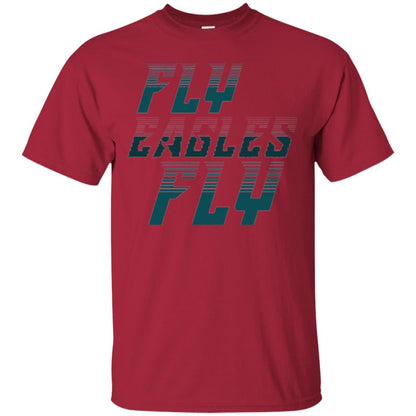 Football Lover T-shirt Fly Eagles Fly Cardinal