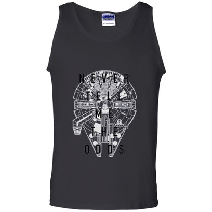 Film T-shirt Falcon Never Tell Me The Odds T-shirt Black