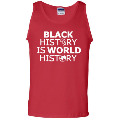 Black History Is World History T-shirt Red
