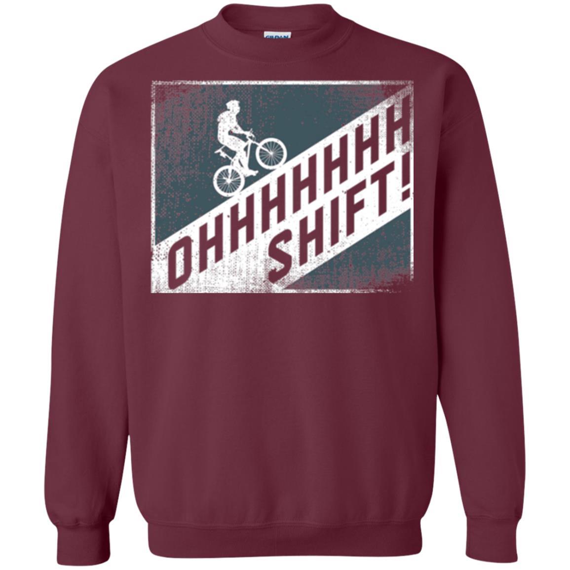 Cyclist T-shirt Oh Shift Maroon