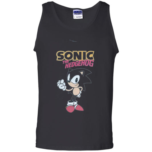 Movie T-shirt Sonic The Hedgehog Black