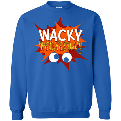 Wacky Wednesday Googly Eyes Silly T-shirt Royal